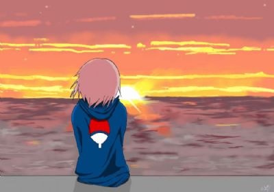 Watching the sunset