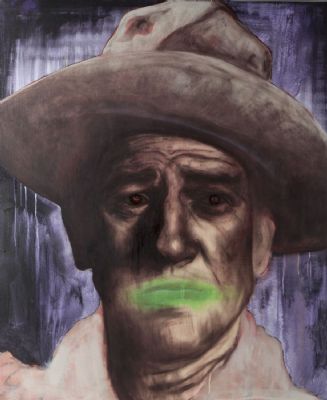 COWBOY WITH GREEN MOUTH (2013)