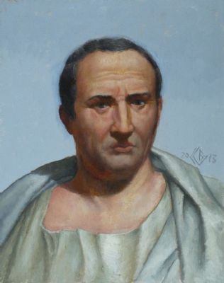 Portræt af Marcus Tullius Cicero