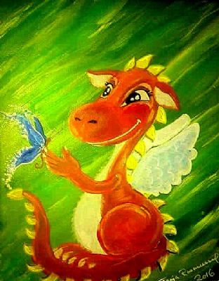 My Sweet Dragon whit a big heart