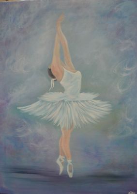 Ballerine en bleu 3