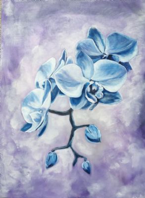 blå orchide (3)