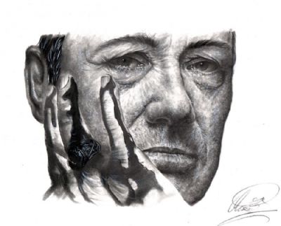 Frank Underwood; Kevin Spacey drawing by