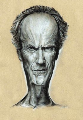 Clint Eastwood caricature