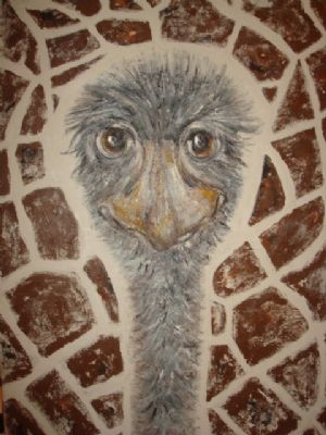 Emu p afveje