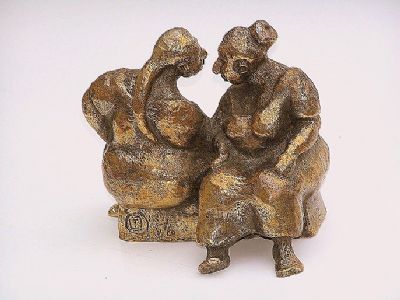 Sladrebnken, bronze