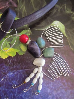 Dekorativ smykker (vedhæng) ”Kolibri” 