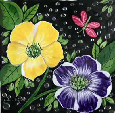 5 blads blomster