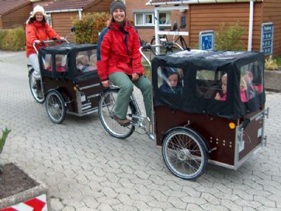 Ladcykel til 4 brn,med dr og EL-motor 