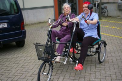 Parallelcykel til 2 personer