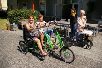 Parallelcykel til 2 personer