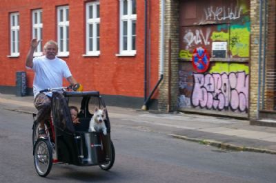 Viking cykel til Villads,Janne og Balder