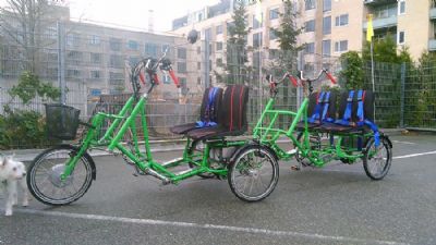 Juletilbud p Parallelcykel til 4 person