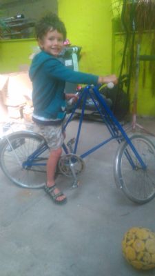 Mr.Pedersen cykel til Villads