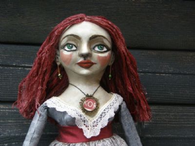 Folk art doll