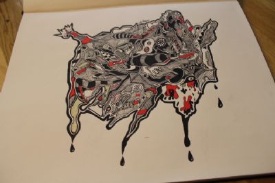 dripping art
