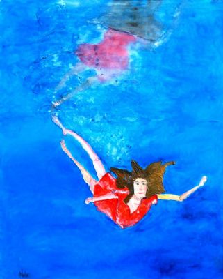 The diving Girl