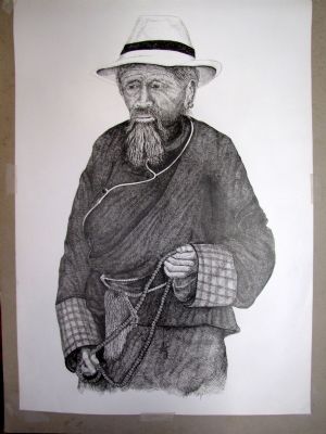 The Old Man - Tibet