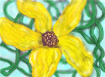 Yellow flower