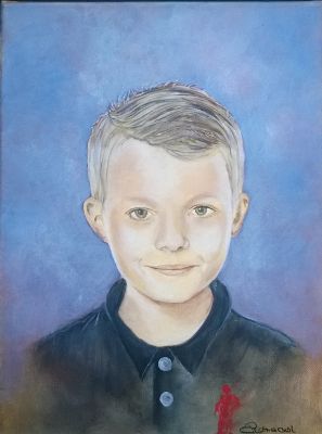 mit barnebarn Noah