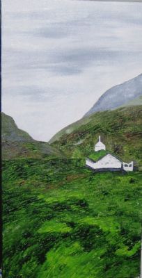 Lille hvid kirke - Faroy islands