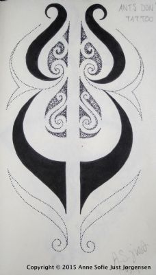 Maori inspired sketch