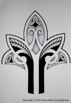 Polynesian/maori inspired sketch