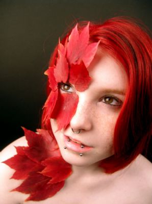 Red leafs